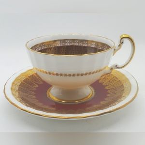 Tea Cup & Saucer Aynsley Vintage